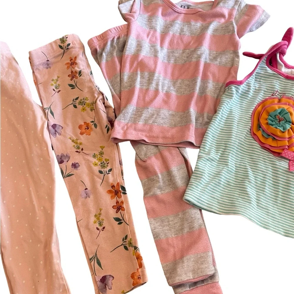 Bundle of 6 girls comfy items 4T